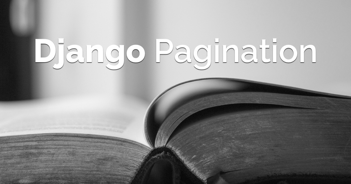 Django Pagination