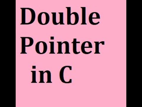 What Is Double-Pointer In C? How Is It Work?