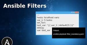 Explaining of Ansible Filters