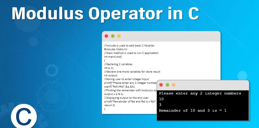 Modulus Operator in C
