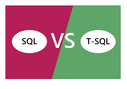 Difference between SQL and T-SQL